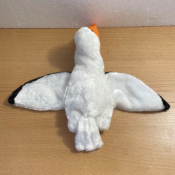 Caltoy Pelican Hand Puppet Plush Bird White Pretend Play Classroom Toy 15” - Picture 3 of 10